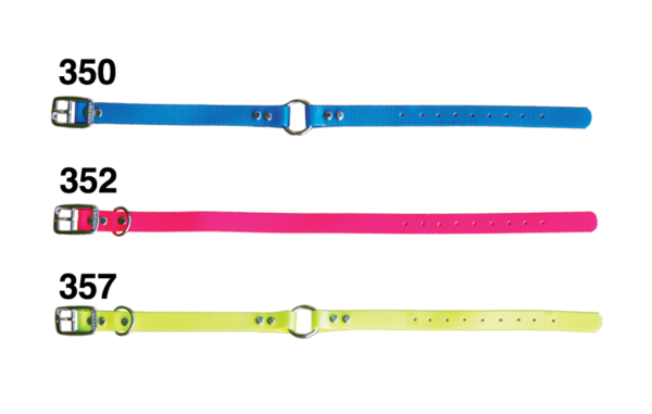 3/4" Dayglo Dog Collars